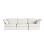 Velvet Sektionssofa Modern Polster Sofa für Wohnzimmer