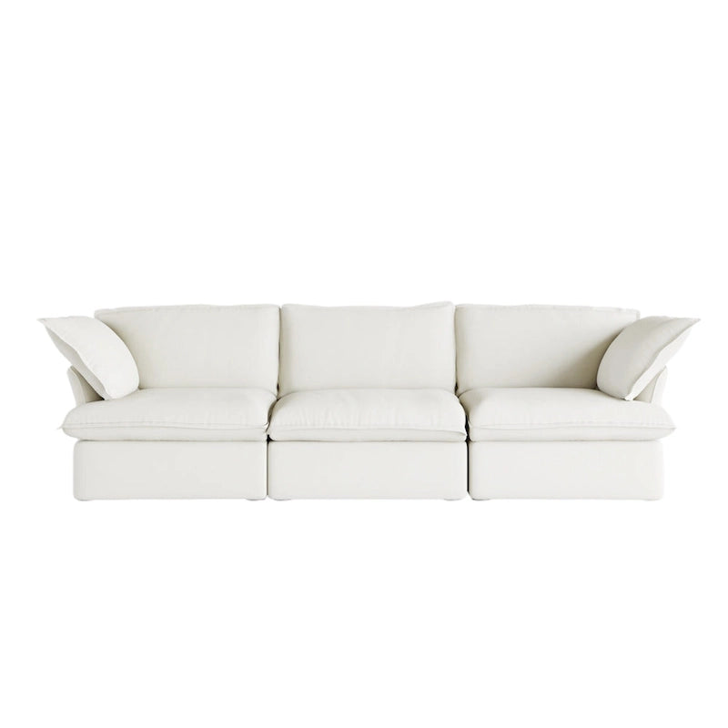 Velvet Sektionssofa Modern Polster Sofa für Wohnzimmer