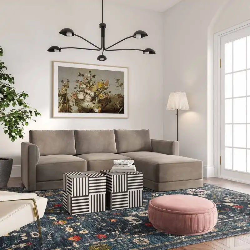 Vierteiliges Ecksofa Willow Modular