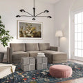 Vierteiliges Ecksofa Willow Modular