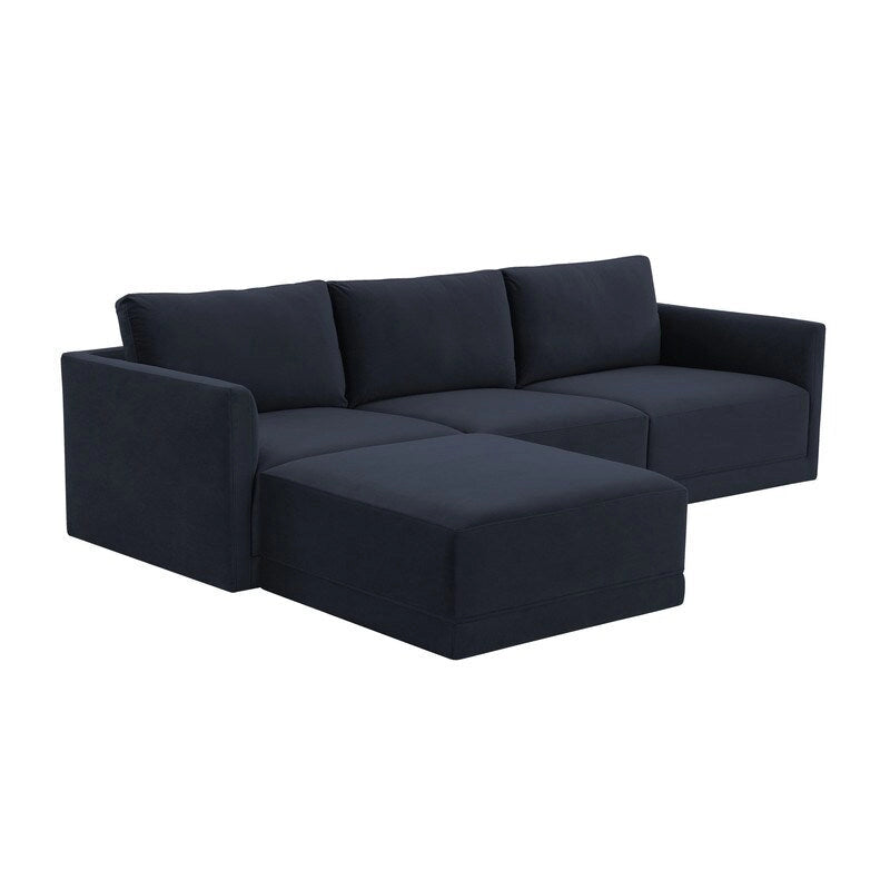Vierteiliges Ecksofa Willow Modular
