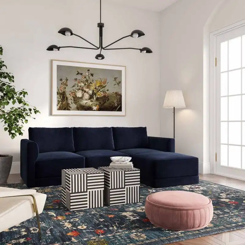 Vierteiliges Ecksofa Willow Modular