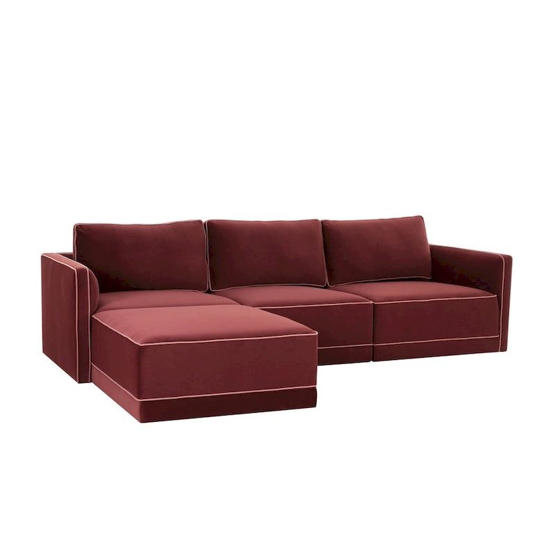 Vierteiliges Ecksofa Willow Modular
