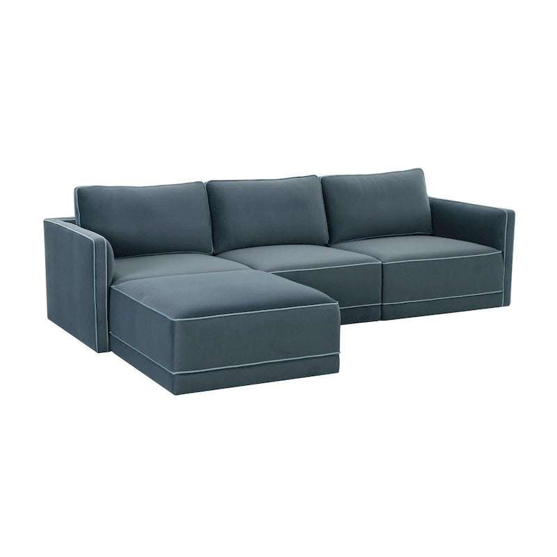 Vierteiliges Ecksofa Willow Modular