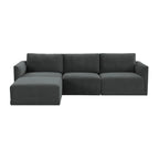 Vierteiliges Ecksofa Willow Modular