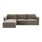 Vierteiliges Ecksofa Willow Modular