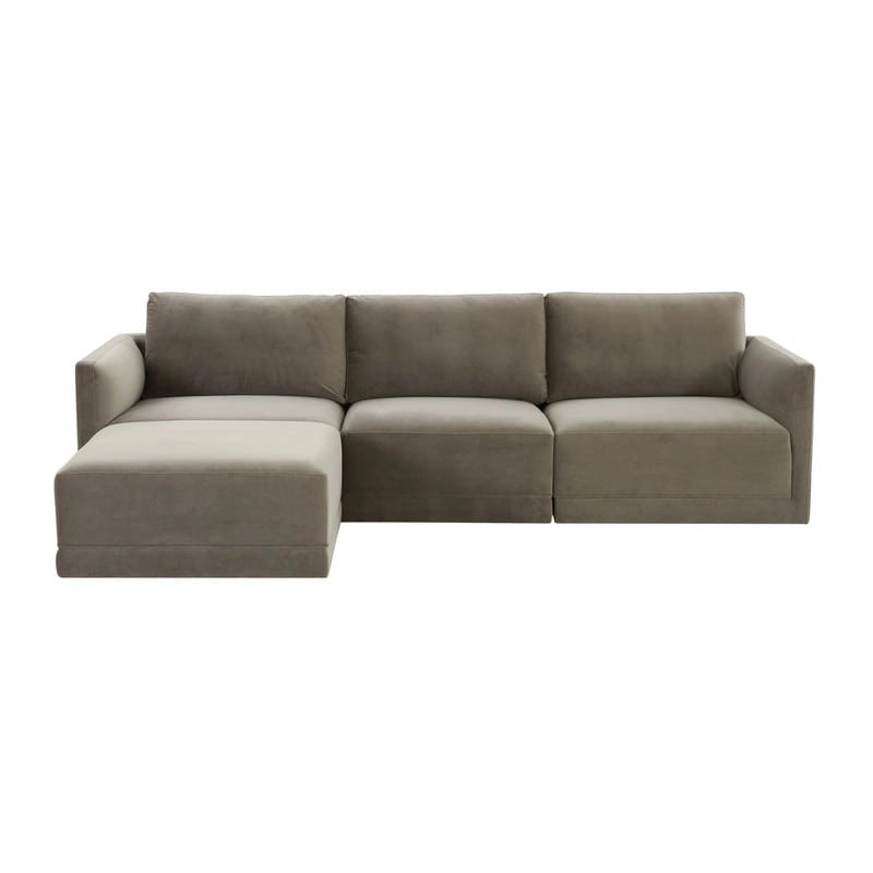 Vierteiliges Ecksofa Willow Modular