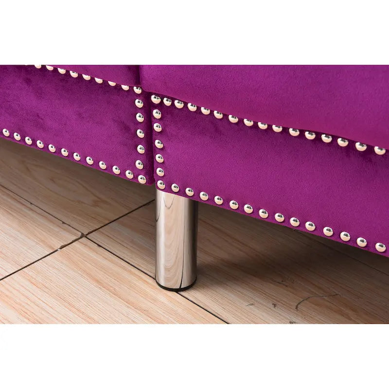 Legend Möbel Schlafsofa aus Samt