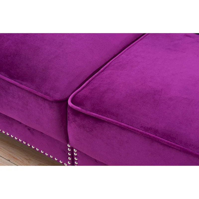 Legend Möbel Schlafsofa aus Samt
