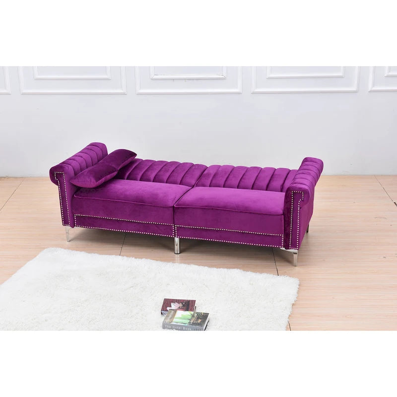 Legend Möbel Schlafsofa aus Samt