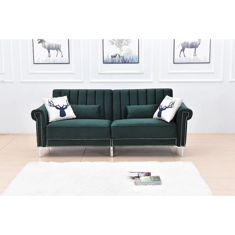 Legend Möbel Schlafsofa aus Samt
