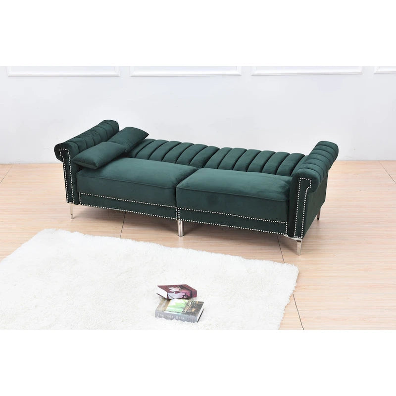 Legend Möbel Schlafsofa aus Samt
