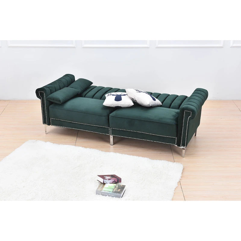 Legend Möbel Schlafsofa aus Samt