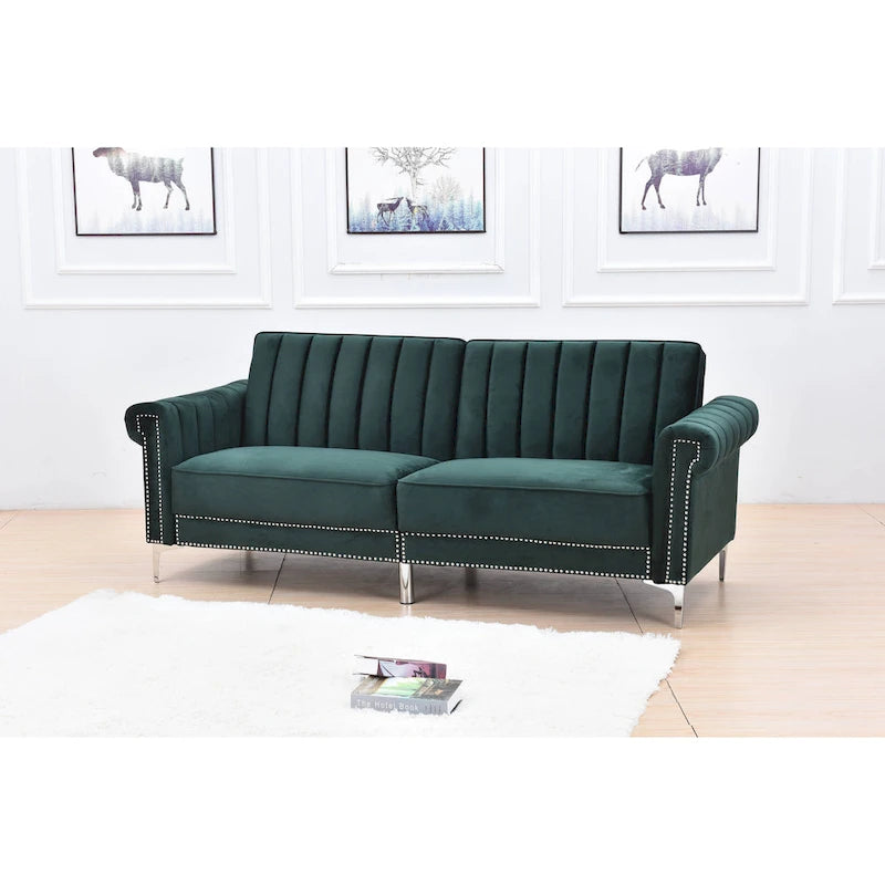 Legend Möbel Schlafsofa aus Samt