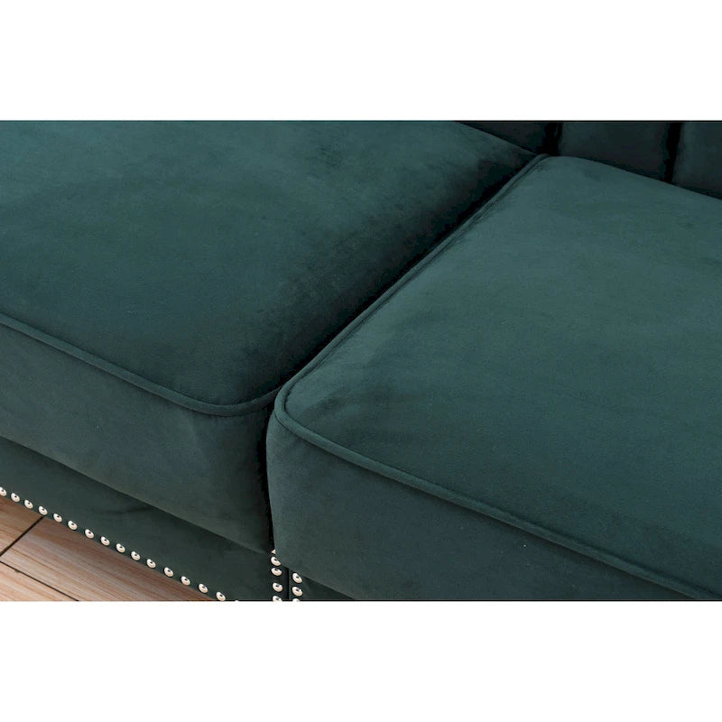 Legend Möbel Schlafsofa aus Samt