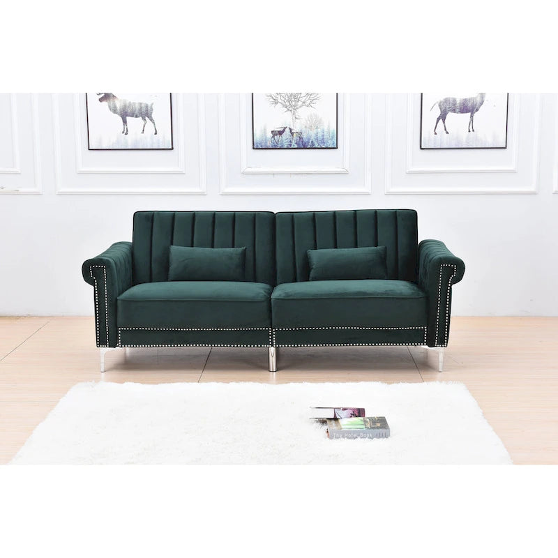 Legend Möbel Schlafsofa aus Samt