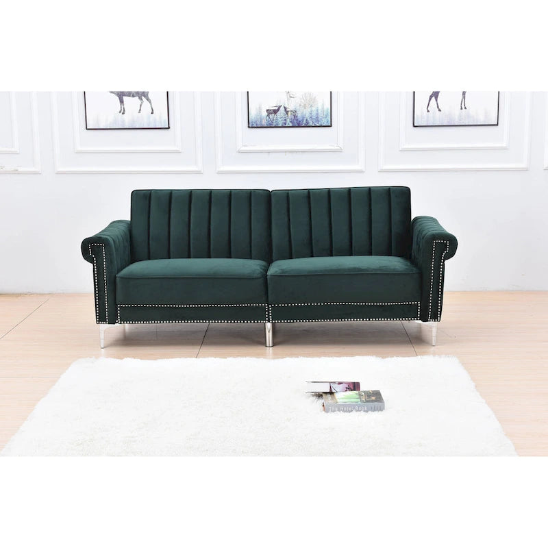 Legend Möbel Schlafsofa aus Samt