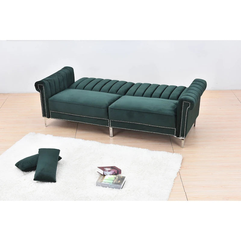 Legend Möbel Schlafsofa aus Samt