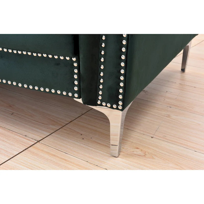Legend Möbel Schlafsofa aus Samt