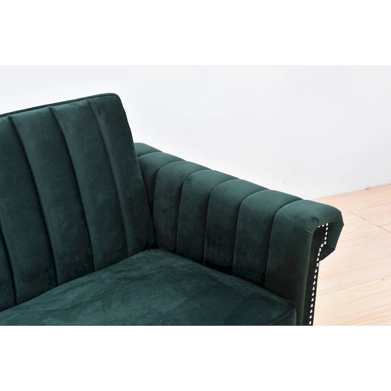 Legend Möbel Schlafsofa aus Samt