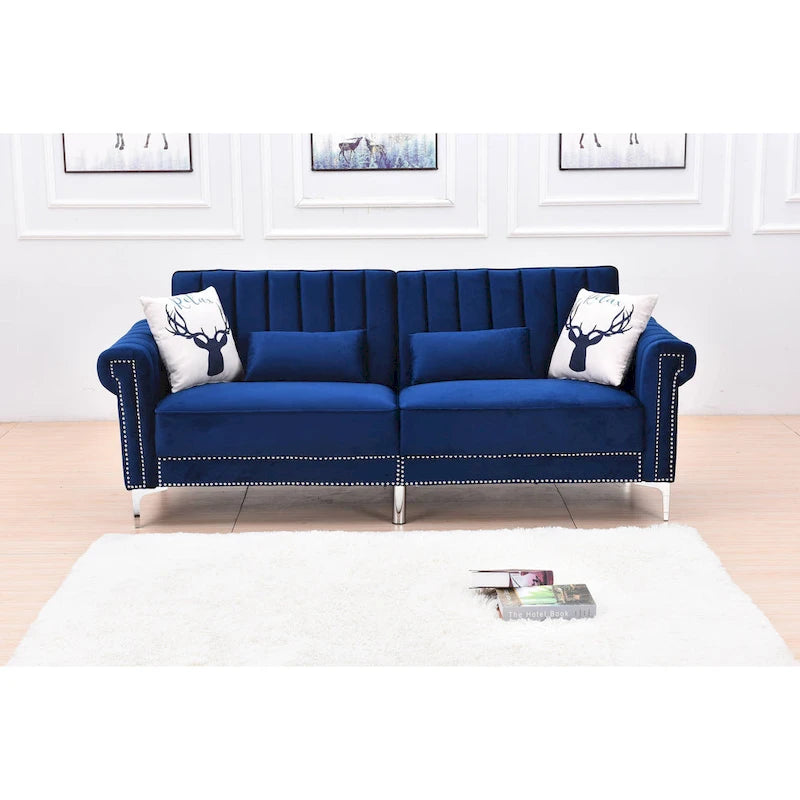 Legend Möbel Schlafsofa aus Samt