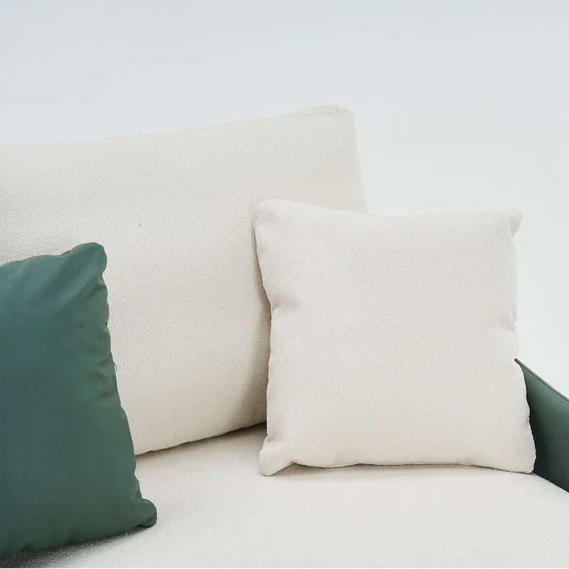 Ouyessir U-förmiges 4-Sitzer-Ecksofa mit doppelter Chaiselongue
