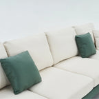 Ouyessir U-förmiges 4-Sitzer-Ecksofa mit doppelter Chaiselongue