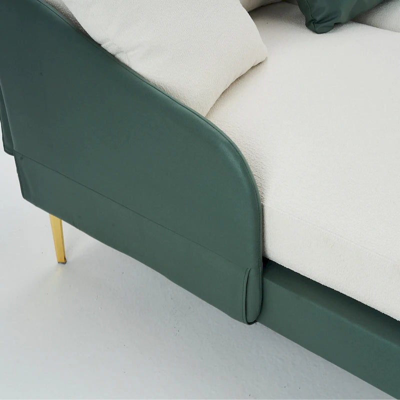 Ouyessir U-förmiges 4-Sitzer-Ecksofa mit doppelter Chaiselongue