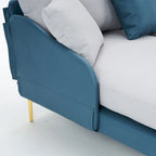 Ouyessir U-förmiges 4-Sitzer-Ecksofa mit doppelter Chaiselongue