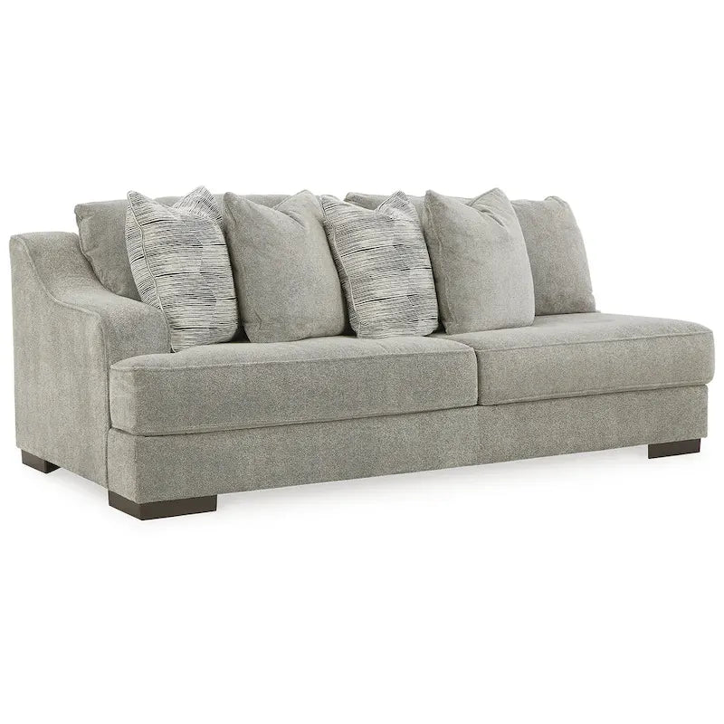 Signature Design by Ashley Bayless Smoke 4-teiliges Sektionssofa – 169 B x 130 T x 37 H