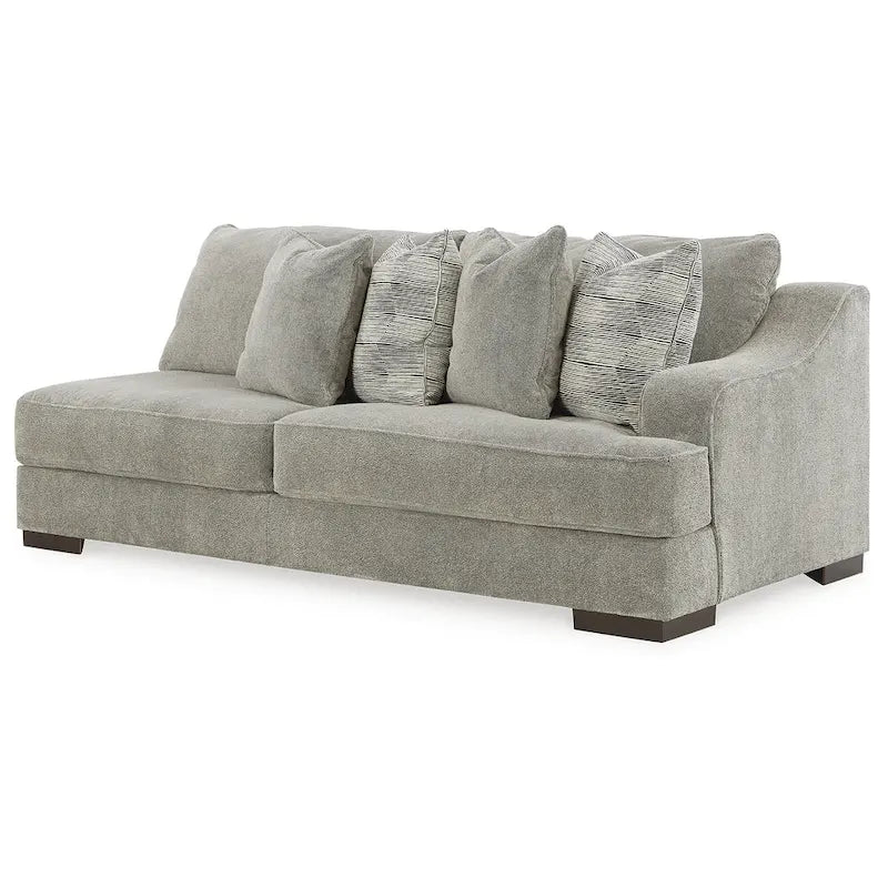 Signature Design by Ashley Bayless Smoke 4-teiliges Sektionssofa – 169 B x 130 T x 37 H