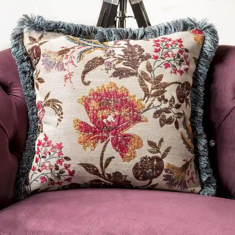 Gito Übergangs-Schnittsofa mit getufteter Rückenlehne und Samtbezug von Furniture of America