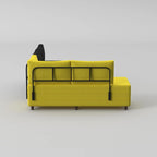 Sagopa Modernes Metallgestell mit Schaumstoffsitzgarnitur Sofa