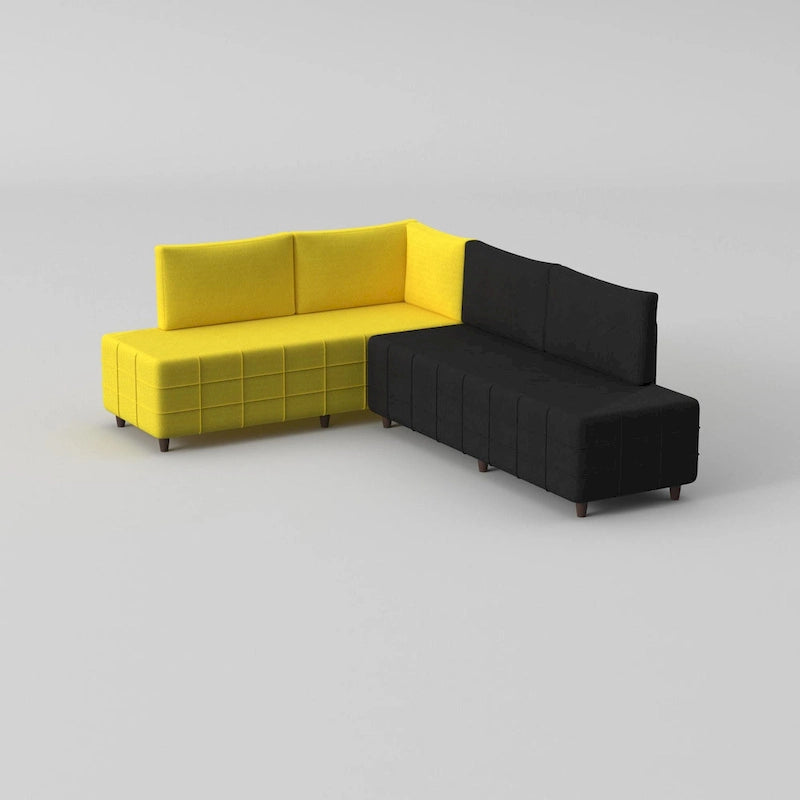 Sagopa Modernes Metallgestell mit Schaumstoffsitzgarnitur Sofa