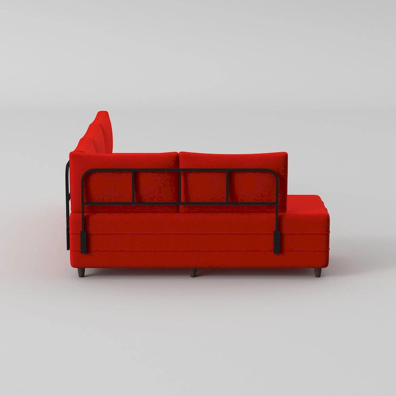 Sagopa Modernes Metallgestell mit Schaumstoffsitzgarnitur Sofa