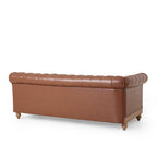 Castalia Chesterfield Tufted 7-Sitzer Ecksofa von Christopher Knight Home – 114,00 L x 70,00 B x 31,50 H