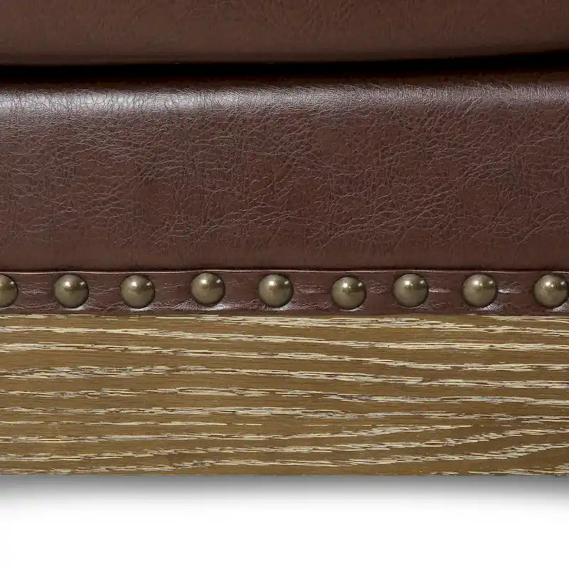 Castalia Chesterfield Tufted 7-Sitzer Ecksofa von Christopher Knight Home – 114,00 L x 70,00 B x 31,50 H