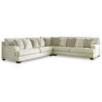 Signature Design by Ashley Rawcliffe Neutral elfenbeinfarbene und beige 3-teilige Eckcouch