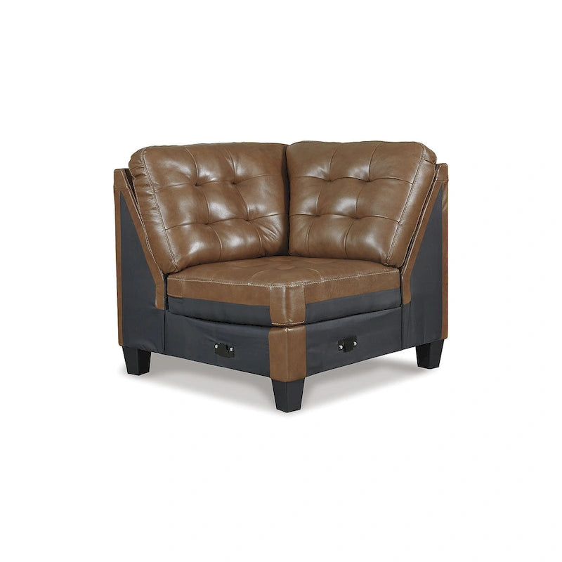 Signature Design by Ashley Baskove Brown 3-teiliges Ecksofa - 100B x 100T x 39H