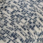 Parthage Zeitgenössisches Chenille-Sofa-Set Marineblau von Furniture of America