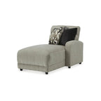 Signature Design by Ashley Colleyville Gray 4-teiliges elektrisches Relax-Schnittsofa mit Chaiselongue – 140B x 65T x 39H