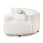 Klassisches Ecksofa Octavia in Ivory