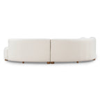 Klassisches Ecksofa Octavia in Ivory