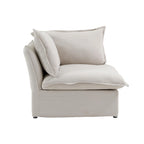 82.66 Polster-Zweisitzer-Sofas Ecksofa Couch