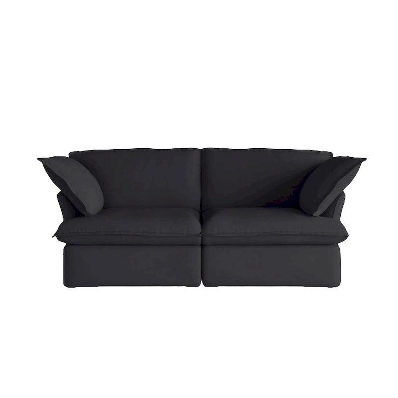 82.66 Polster-Zweisitzer-Sofas Ecksofa Couch