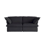 82.66 Polster-Zweisitzer-Sofas Ecksofa Couch