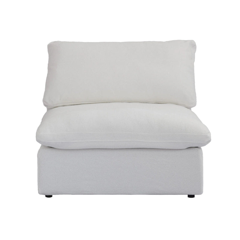 L-förmige Sofas für das Wohnzimmer, modernes modulares Schlafsofa mit abnehmbaren Kissenbezügen