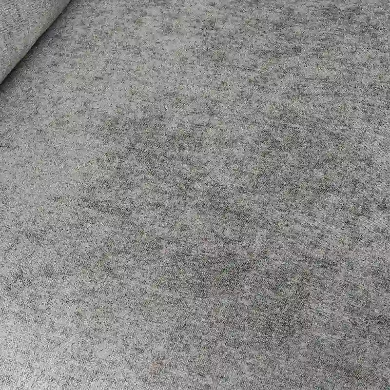 U-förmiges Sektionalsofa aus Leinen mit Polsterung, mehreren Kissen, modulares Sofa