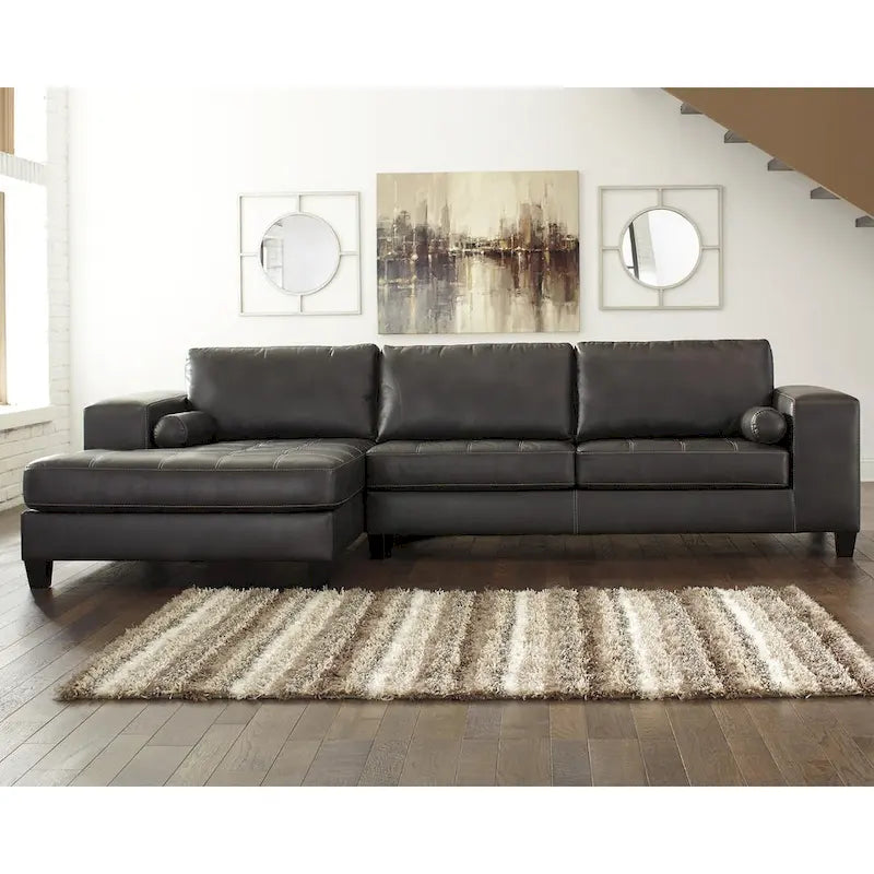 Signature Design by Ashley Nokomis 2-teiliges Sektionalsofa mit Chaiselongue