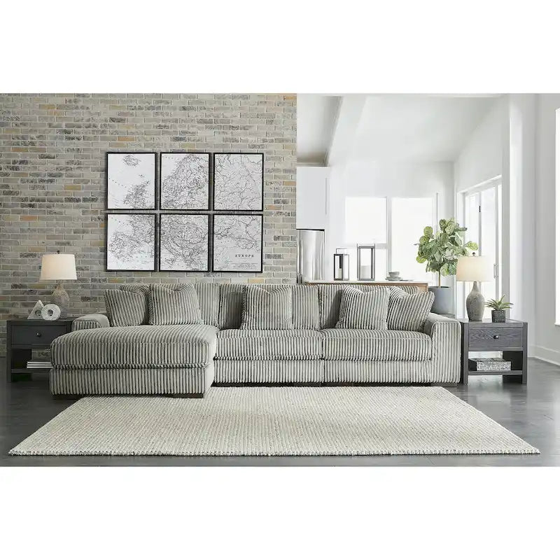 Signature Design by Ashley Lindyn 3-teiliges Sektionssofa mit Chaiselongue